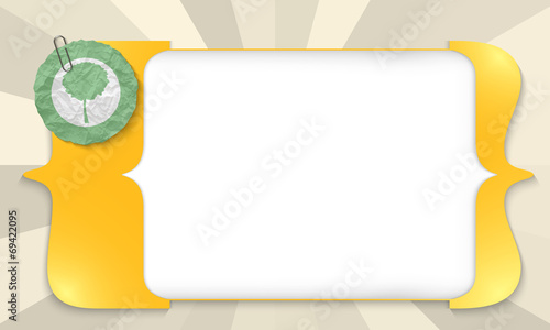 yellow square brackets for entering any text with tree symbol