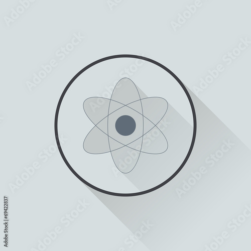Dna vector icon in flat design