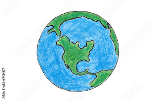 Fototapeta Naklejka Na Ścianę i Meble -  Our World