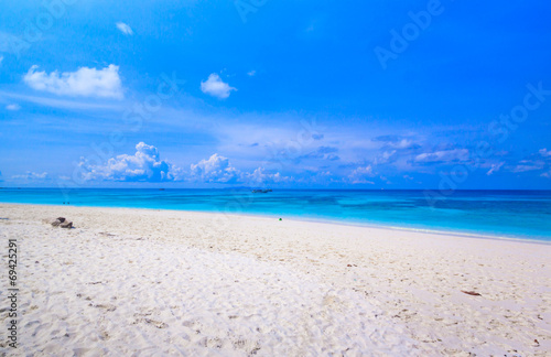 Tropical beach of Andaman Sea in Tachai island - Thailand © borilove
