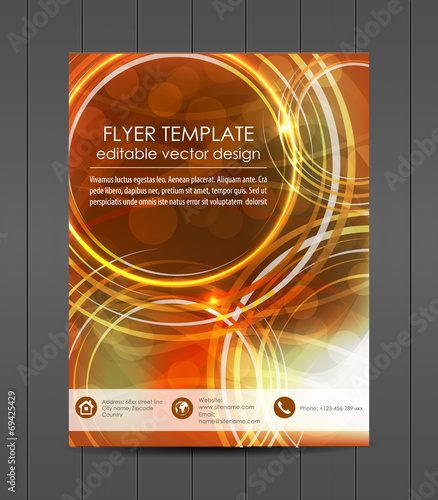 Flyer design, cover design, corporate banner