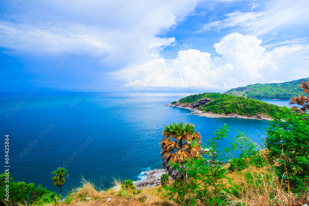 View of a Promthep,  Phuket island, Thailand