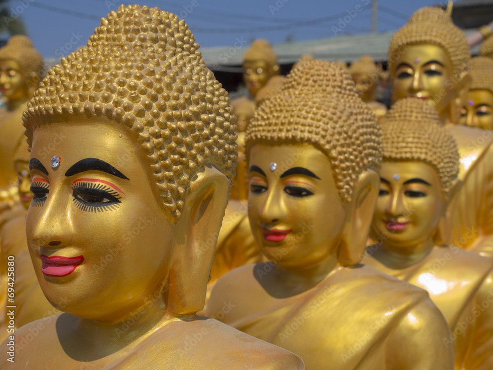 Buddhafiguren in Kambodscha