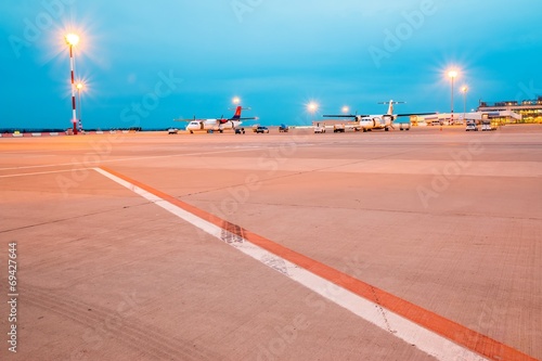 Photography Waiting Jets in airport