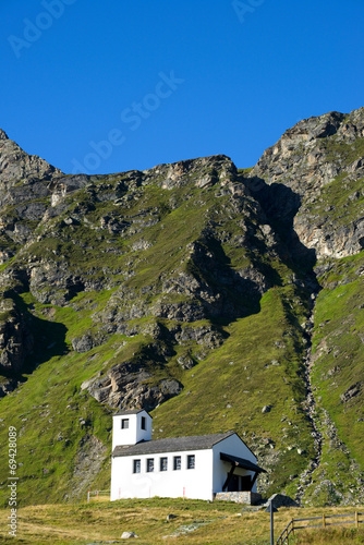 Barbarakapelle auf der Bielerhöhe - Alpen