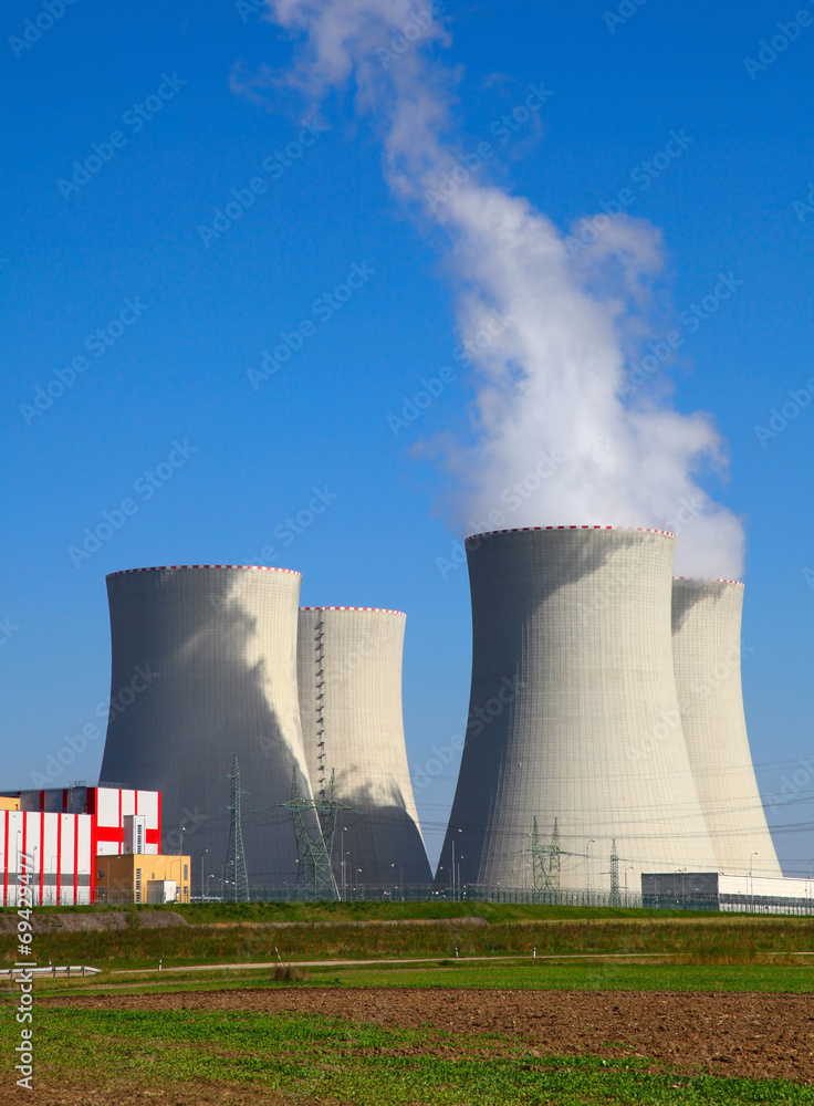 Nuclear power plant Temelin in Czech Republic Europe Nuclear power plant Temelin in Czech Republic Europe