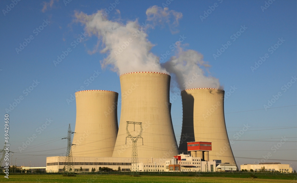 Nuclear power plant Temelin in Czech Republic Europe Nuclear power plant Temelin in Czech Republic Europe