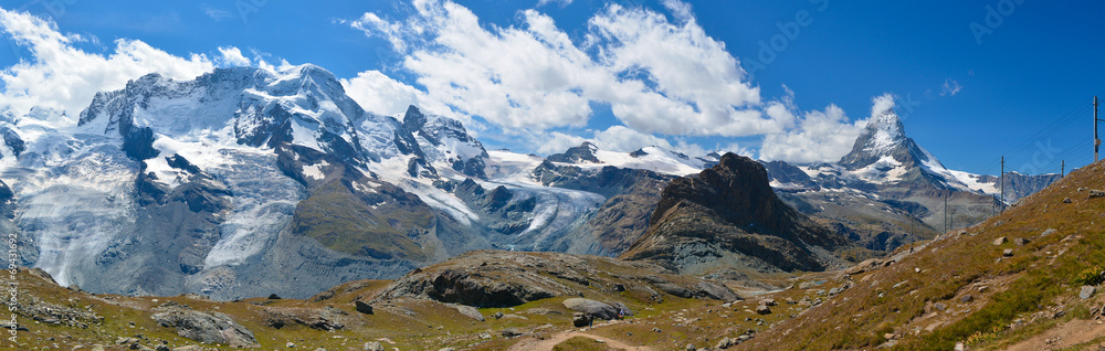 Krajobraz alpejski Krajobraz alpejski