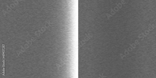 brushed metal structure