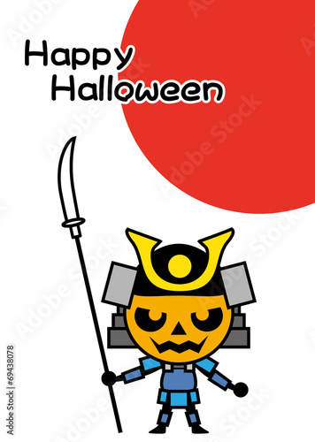 和風ジャックランタン　武将