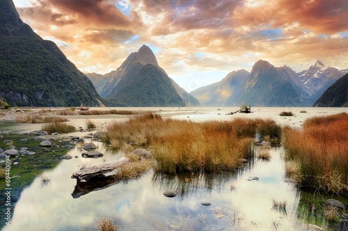 Milford Sound & Reflections photo