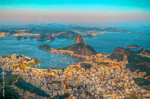 View from Corcovado Rio de Janeiro