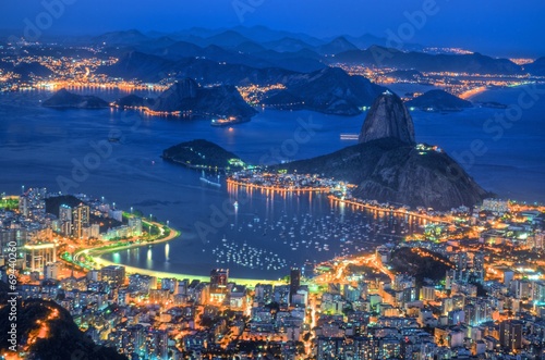 View from Corcovado Rio de Janeiro photo
