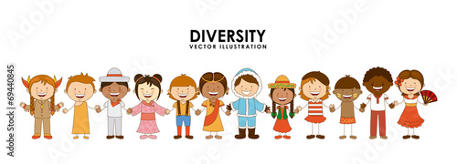 diversity of races photo