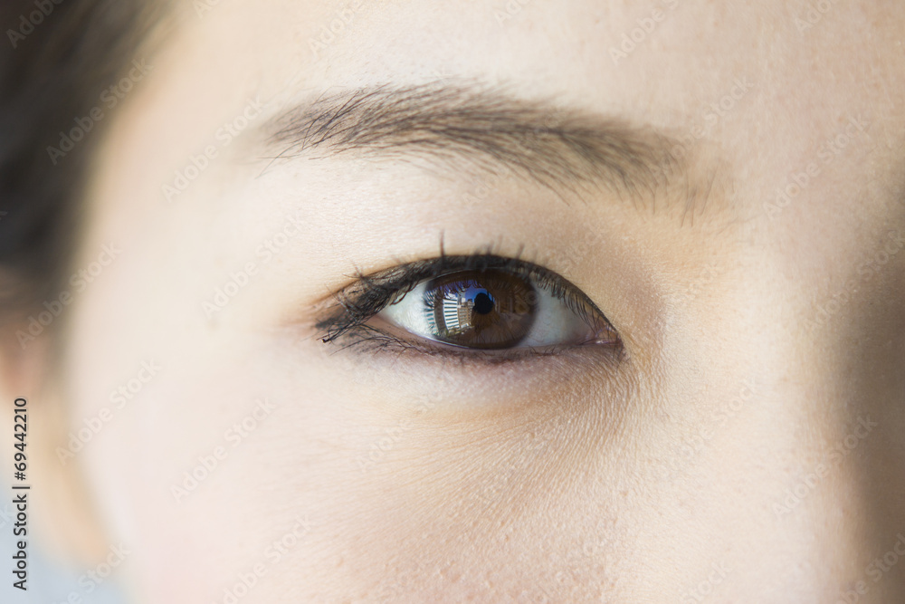 Naklejka premium Eyes of women