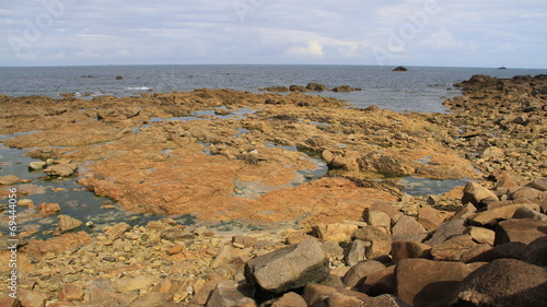Tableau sur toile côtes bretonnes