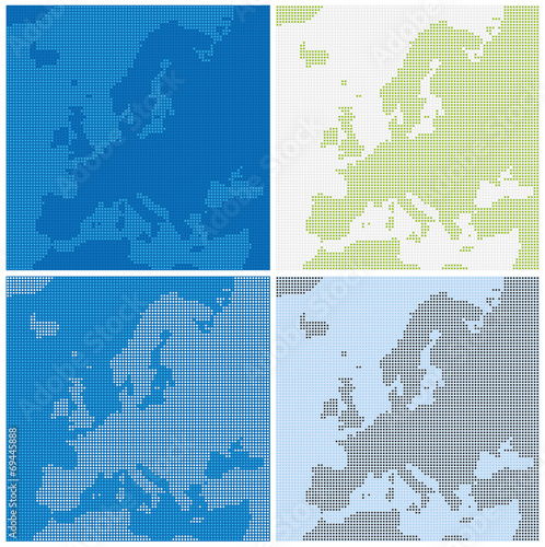 carte de l'europe