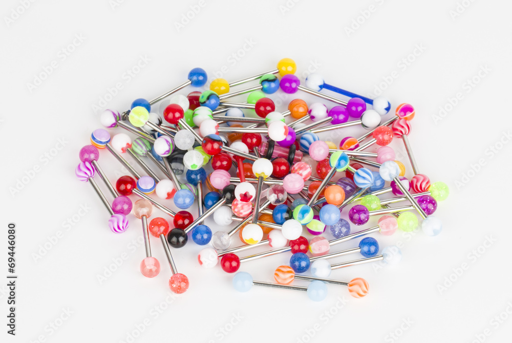 Jewelry for piercing - Stock Image macro. Jewelry for piercing - Stock Image macro.