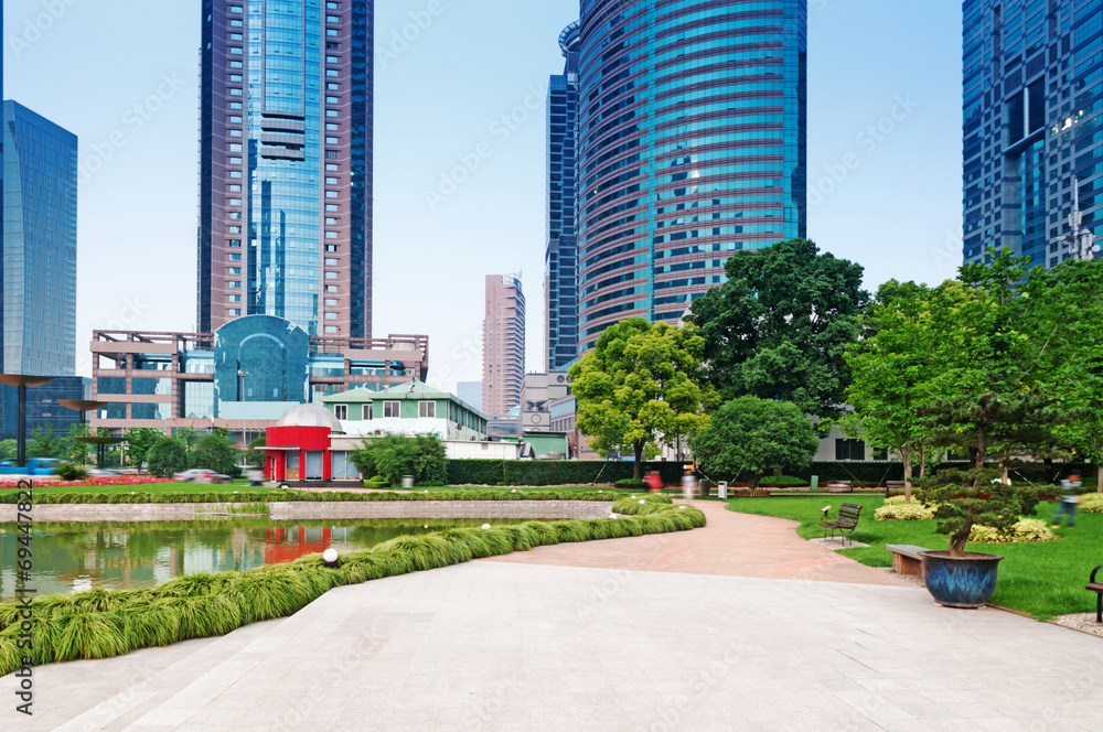 Obraz premium the modern building