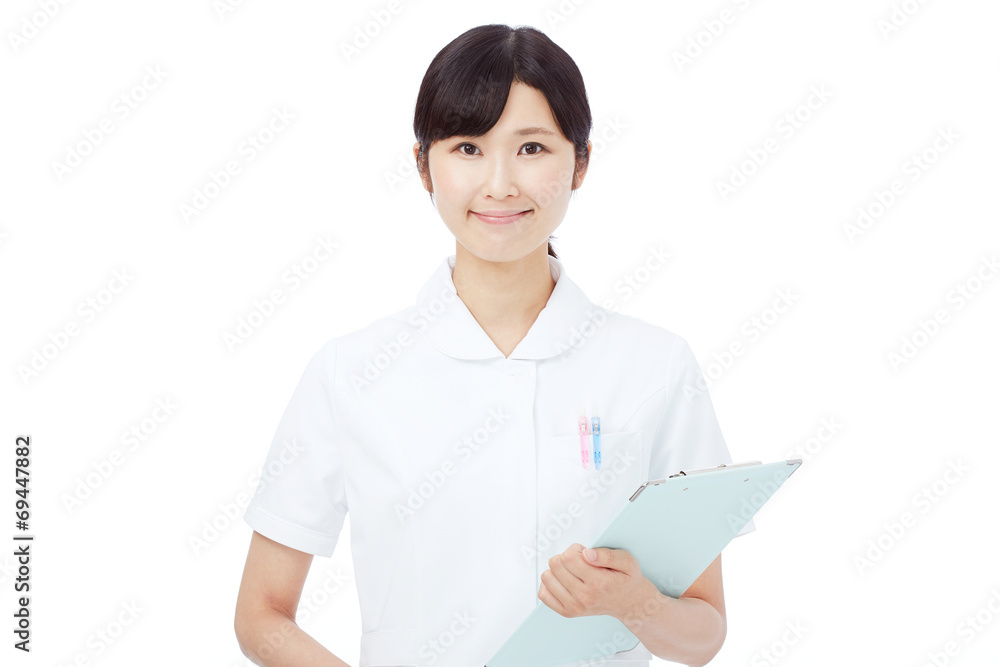 微笑むナース 微笑むナース