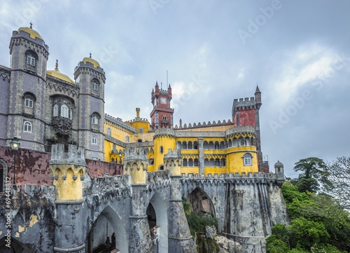 Pena palace, Sintra, Portugal photo
