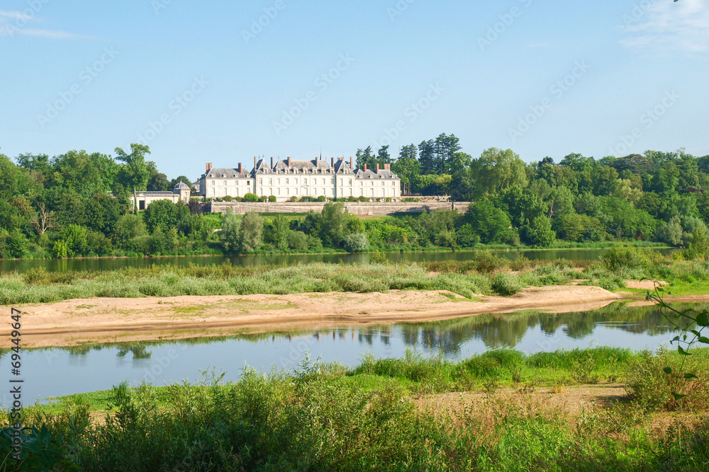 Fototapeta premium Château sur la Loire