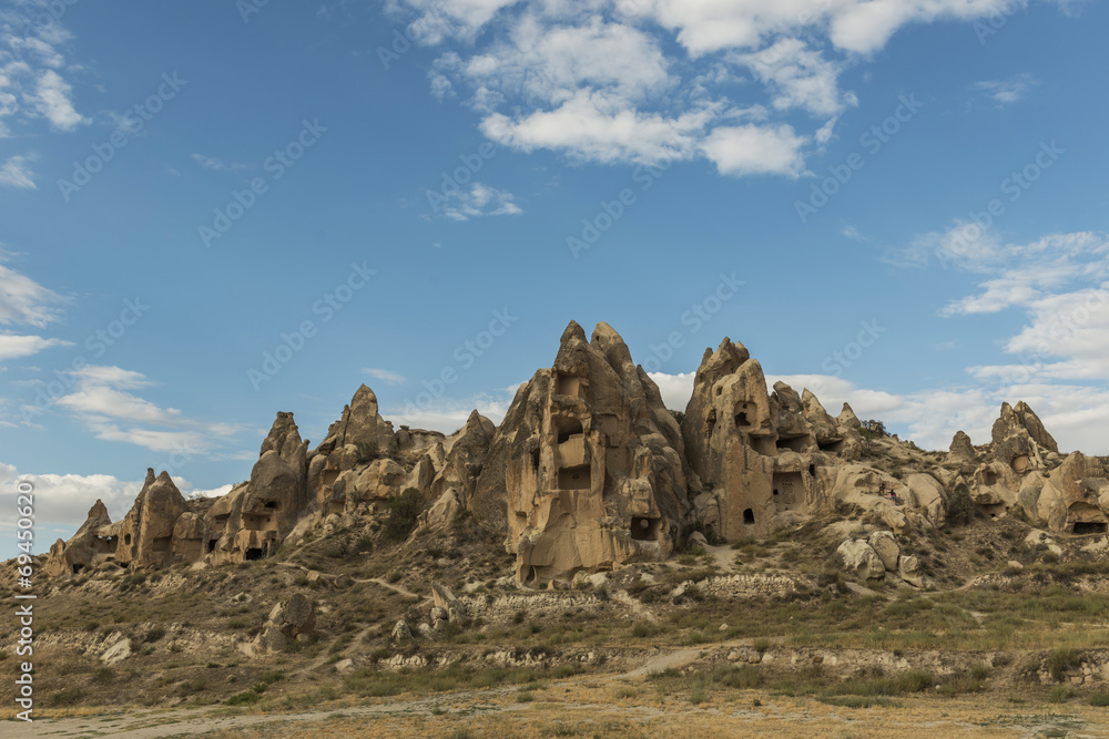 Morning Twilight in Fairy Chimneys of Goreme Valley Cappadocia Morning Twilight in Fairy Chimneys of Goreme Valley Cappadocia