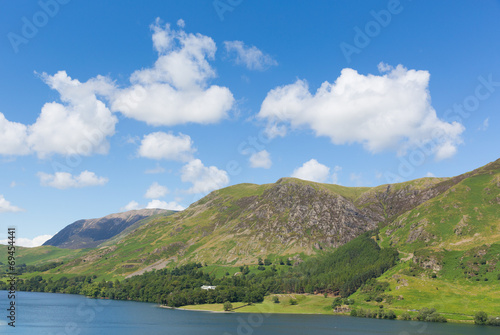 Buttermere The Lakes Cumbria England uk