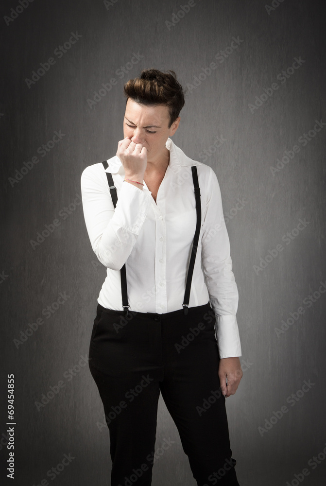 business woman fired concept