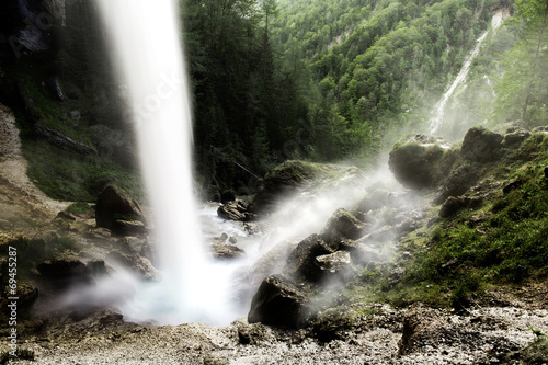 Waterfall in the wilderness © sivivolk