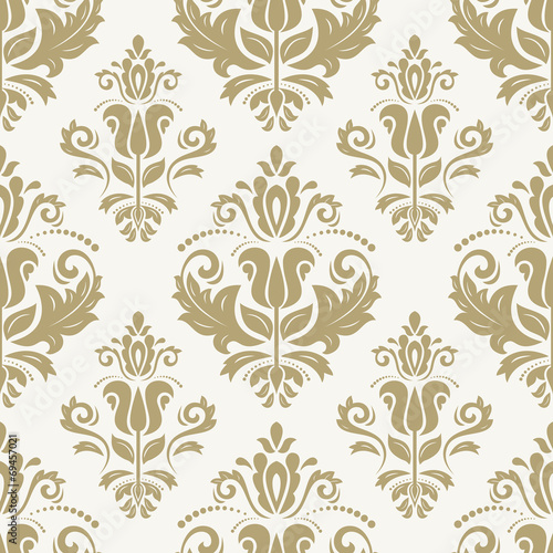 Orient Seamless Vector Pattern. Abstract Background