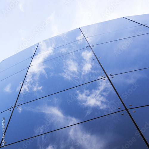 Wallpaper Mural glass panes on facade of trade building Torontodigital.ca