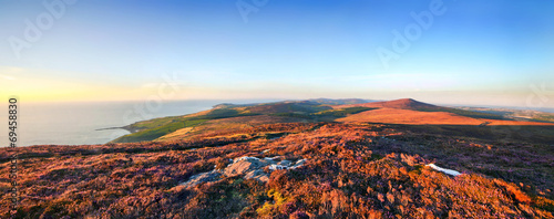 Panoramic view from Cronk ny Arrey Laa - Isle of Man photo