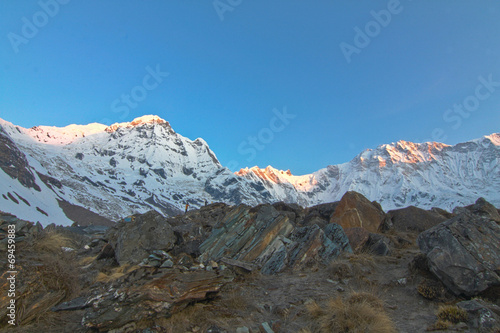 Trekking to Annapurna base camp © sorayuth26