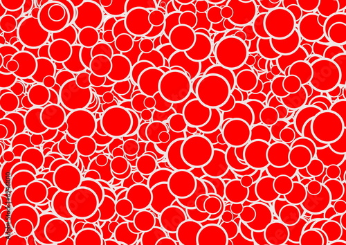 Fondo círculos rojos