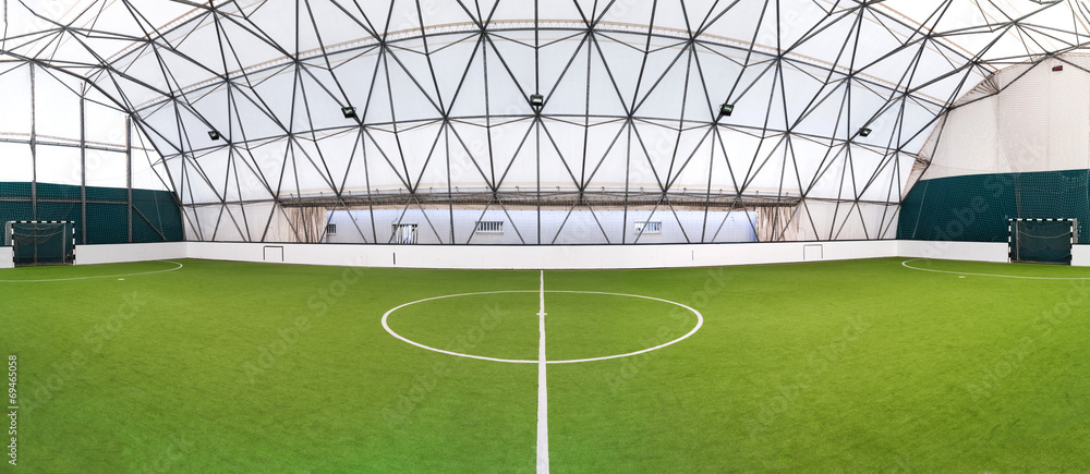 Obraz premium indoor football hall