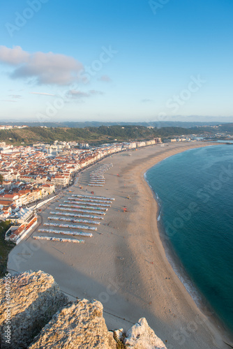 Portuguese beach from the cliffs