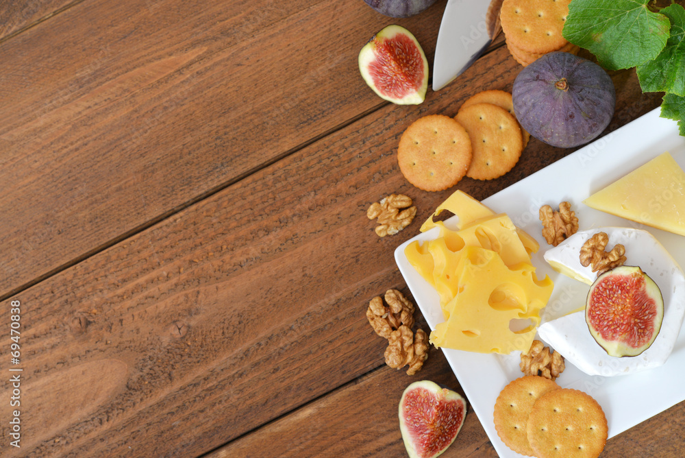 Different kinds of cheese