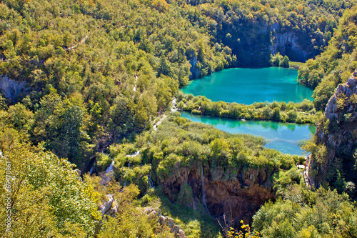 Plitvice lakes national park canyon