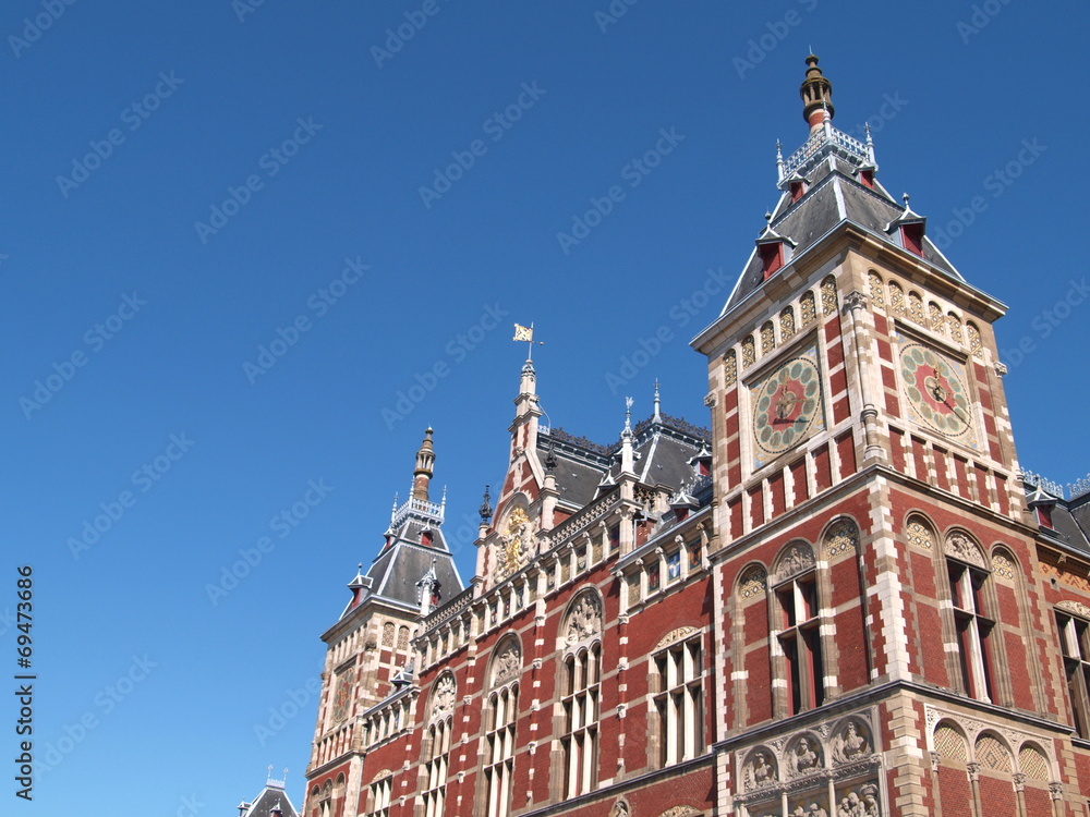 Obraz premium Amsterdam Centraal Station (2)