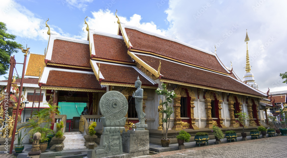 Watklangwiang Temple, Chiang Rai, Thailand Watklangwiang Temple, Chiang Rai, Thailand