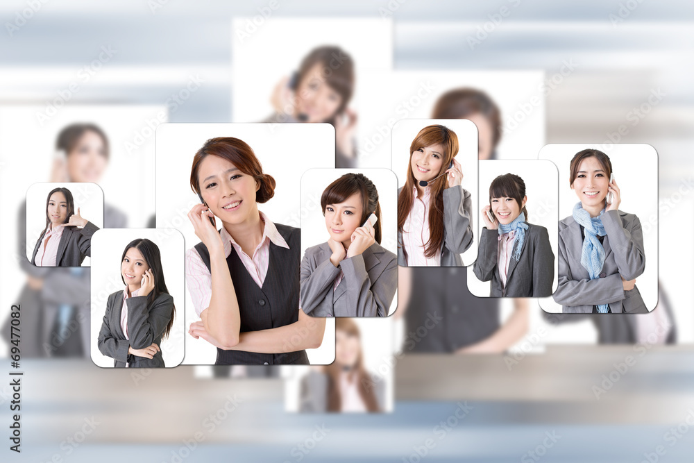 Business people wall Business people wall