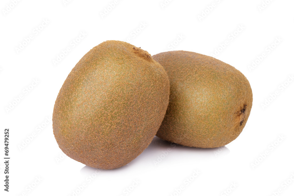 Kiwi fruit isolated on white background Kiwi fruit isolated on white background