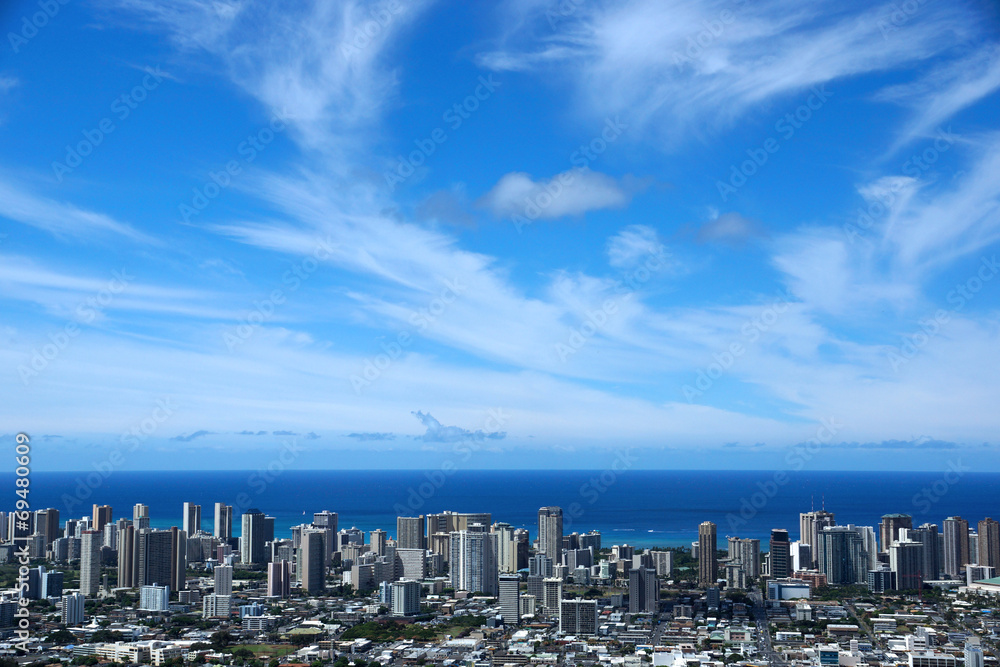 Honolulu Metropolitan cityscape