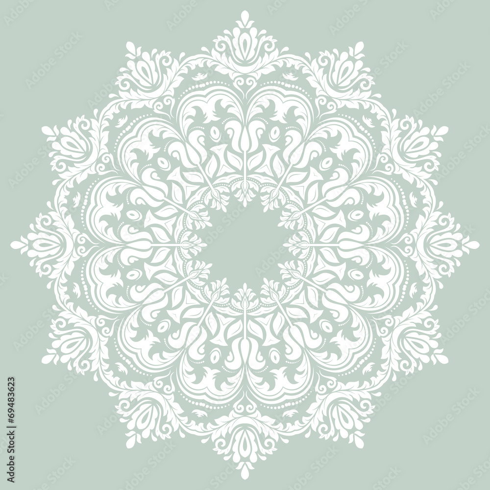 Orient Vector Pattern. Abstract Background