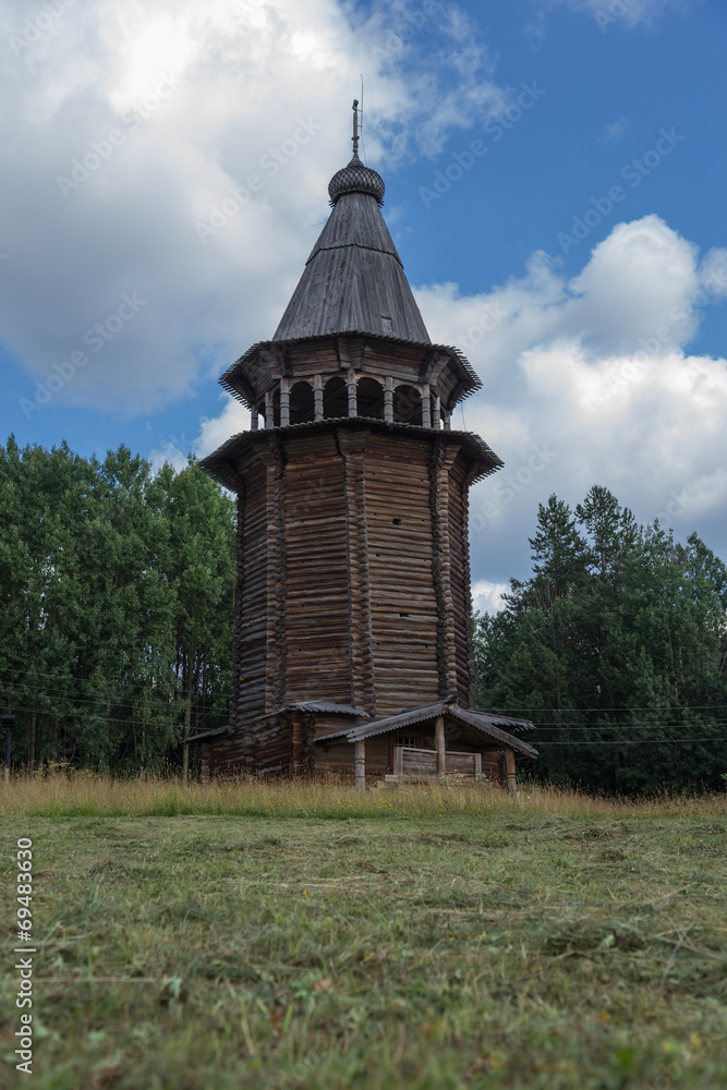 Arkhangelsk, Russia. Bell tower, end of XVI c. - 2