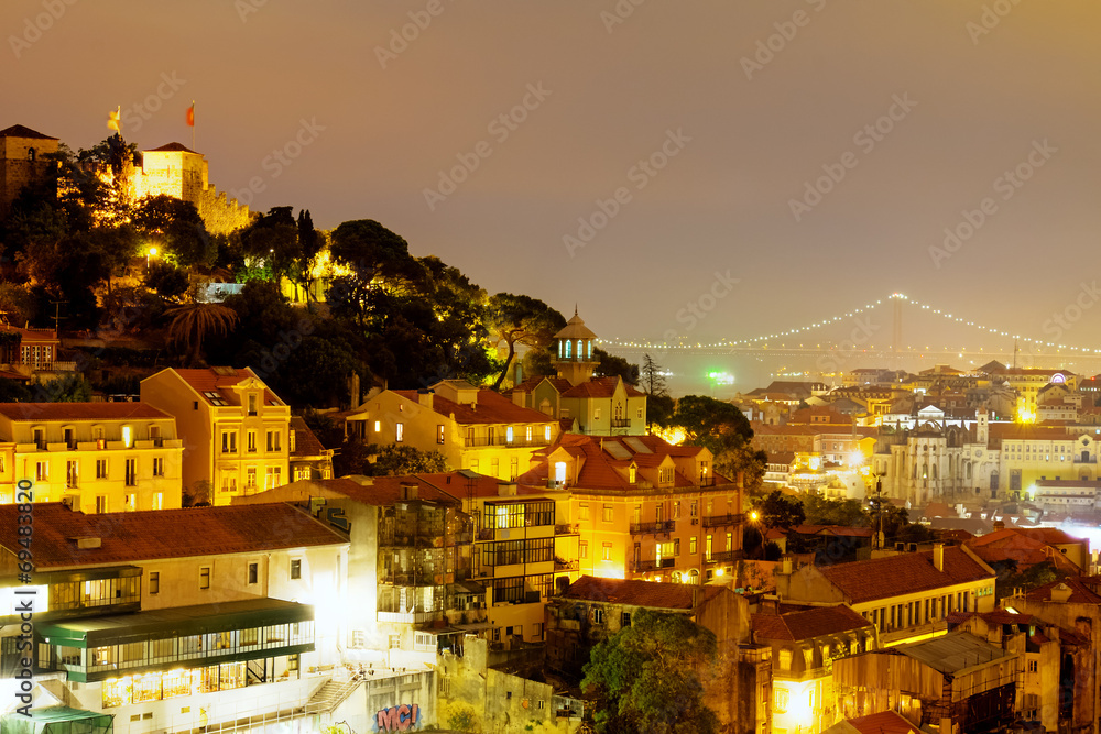 The lights of Lisbon