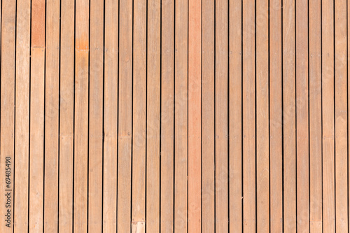Wooden Slate Deck Section
