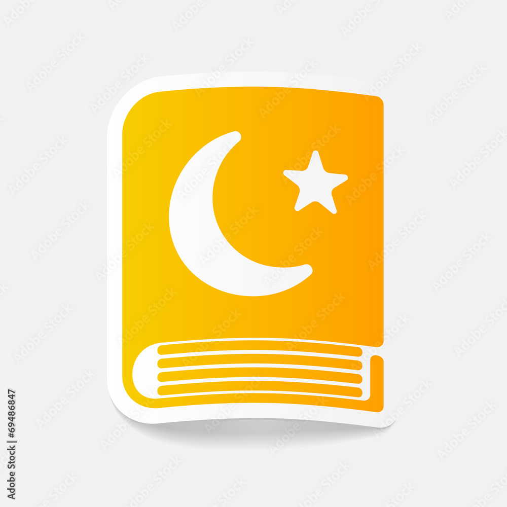 realistic design element: koran realistic design element: koran