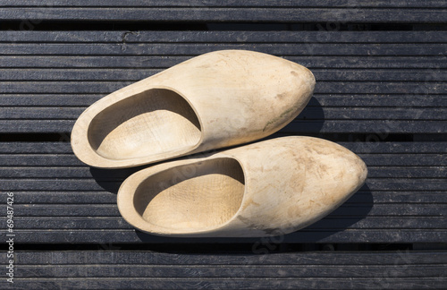 wooden shoes